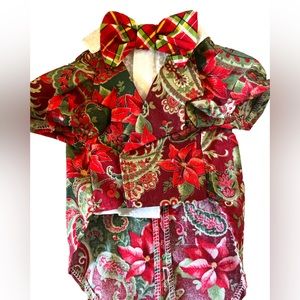 Festive Designer Dog Tuxedo Vest FABULOUS